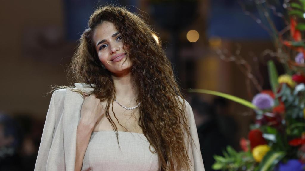 Sara Sálamo minutos antes de hablar con EL ESPAÑOL.