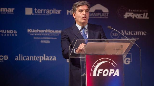 Javier Gisbert, presidente de la patronal de la construcción de Alicante (FOPA)