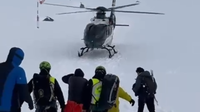 Rescate de un montañero en el Circo de Gredos (Ávila)