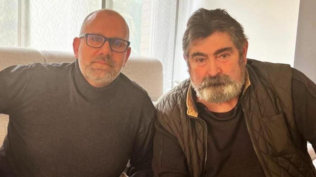 El alcalde de Roales del Pan, David García, junto al teniente de alcalde y actual regidor en funciones, José Ángel Gallego.