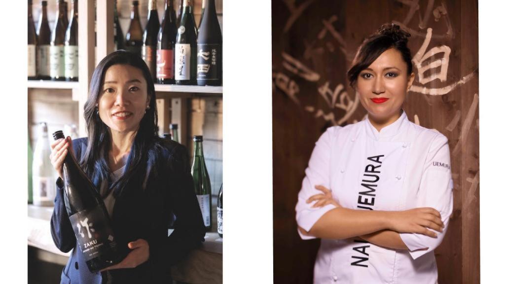 Mayu Sasayama y Naumi Uemura.