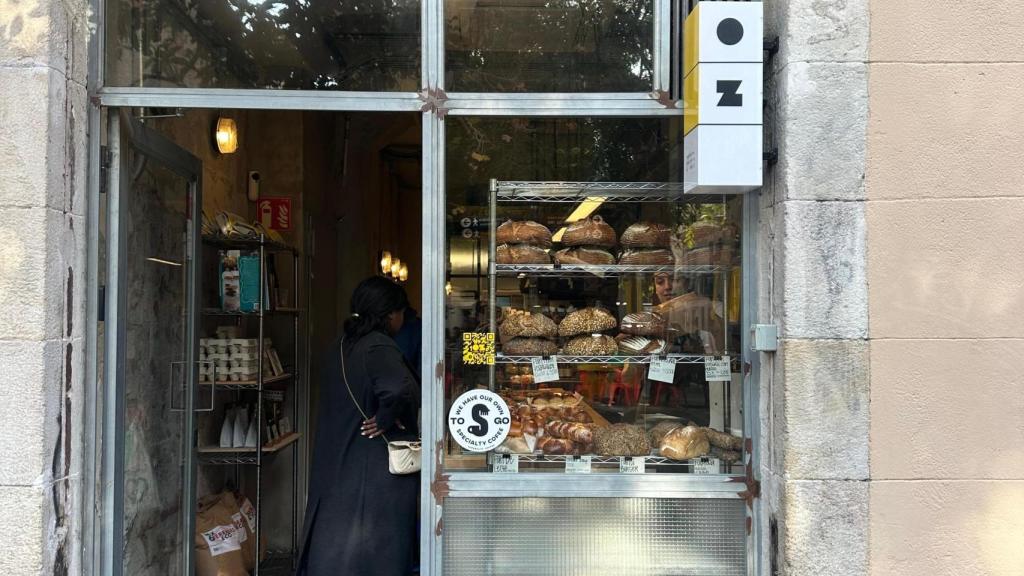 La entrada al mundo de OZ Natural Bakery.