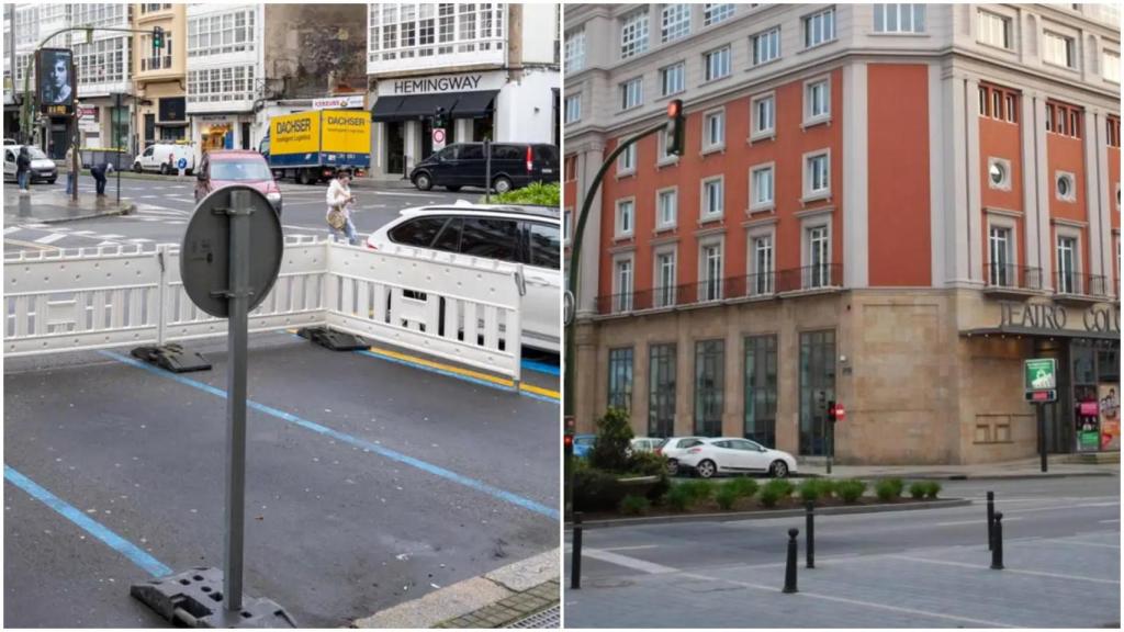 Esta semana se procederá a quitar la mediana ajardinada frente al Teatro Colón