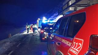 Emergencias 112 de Cantabria en labores de rescate