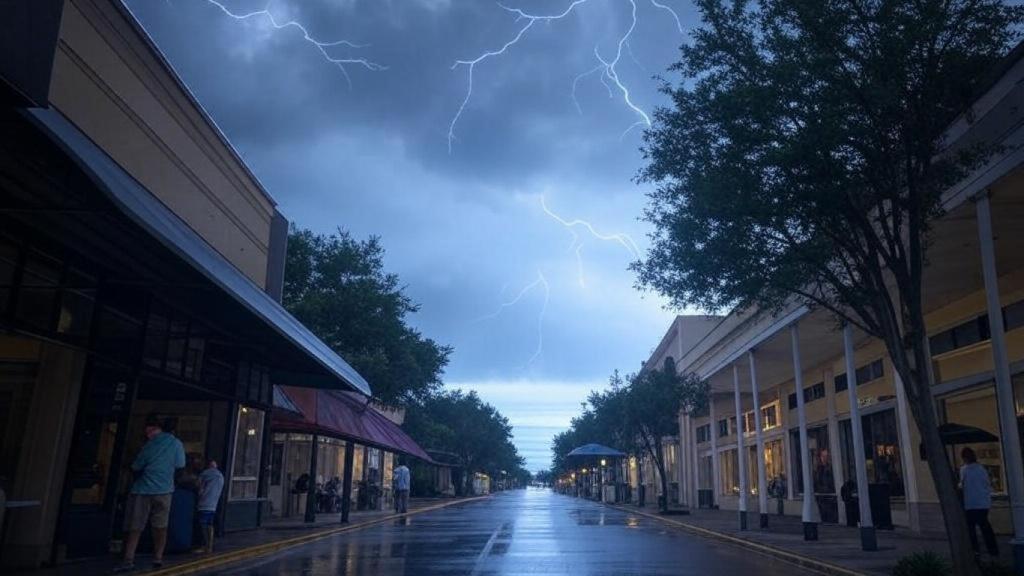 Se pronostican grandes tormentas el día 4 de julio.