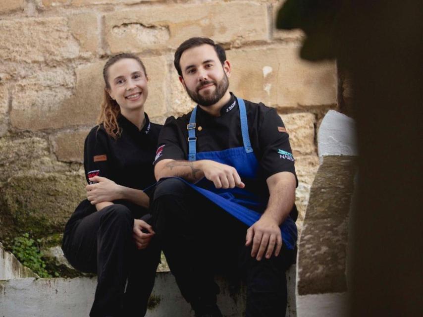 Los chefs Alejandra Gnisci y Jaime Batista.