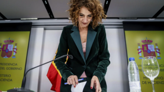 María Jesús Montero, vicepresidenta primera y ministra de Hacienda.