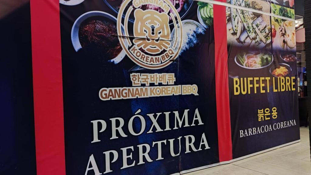 Gangnam Korean BBQ abrirá sus puertas próximamente.