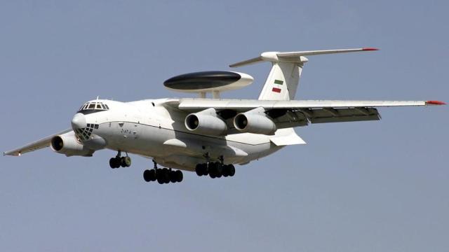 Avión Il-76 con un radar similar al que tiene Corea del Norte