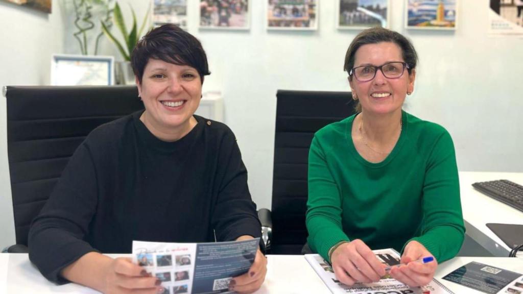 Foto de la presidenta y la vicepresidenta de ACEM