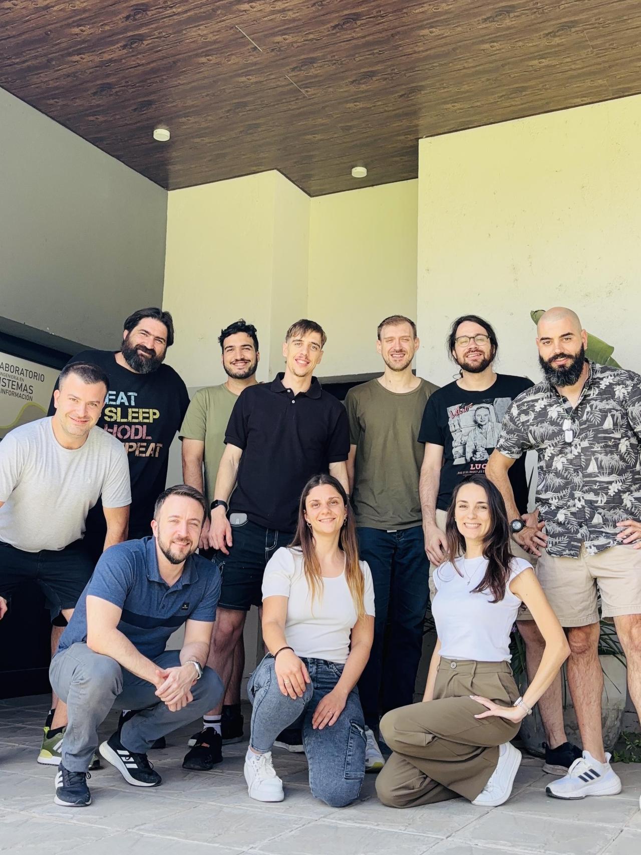 Equipo  humano de la startup Xcapit.