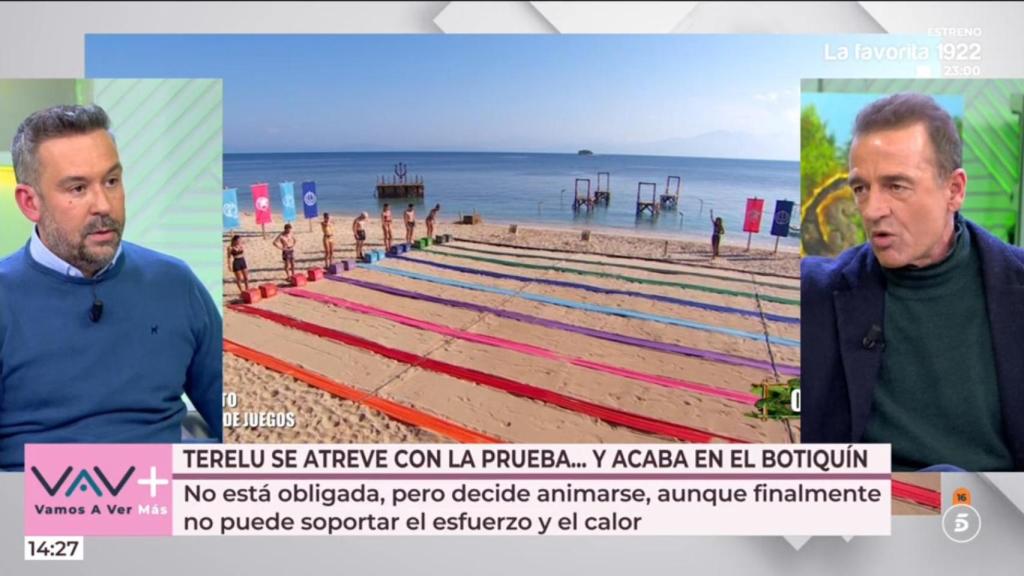 Kike Calleja y Alessandro Lequio, en 'Vamos a ver'