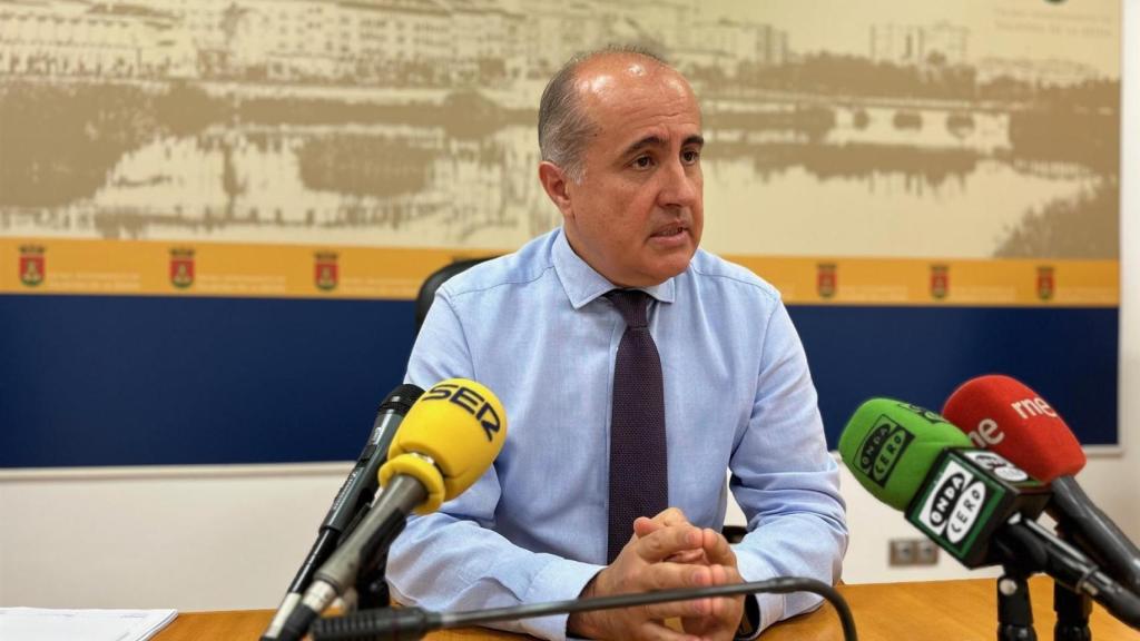 Jesús García-Barroso en rueda de prensa.