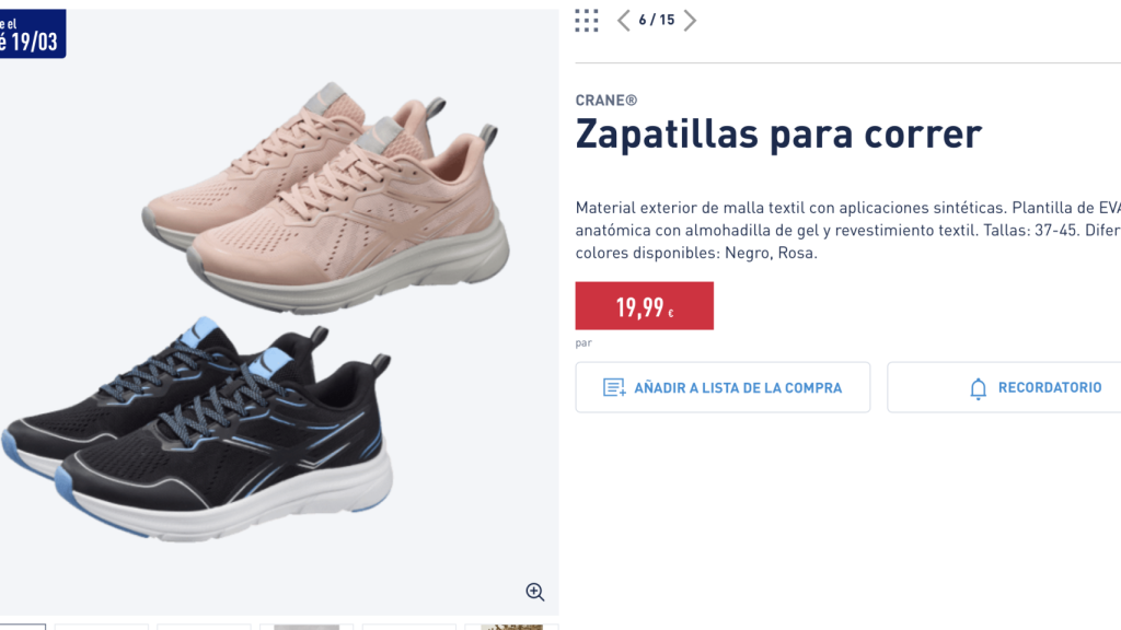 Zapatillas para correr.