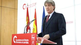 El secretario general del PSCyL, Carlos Martínez