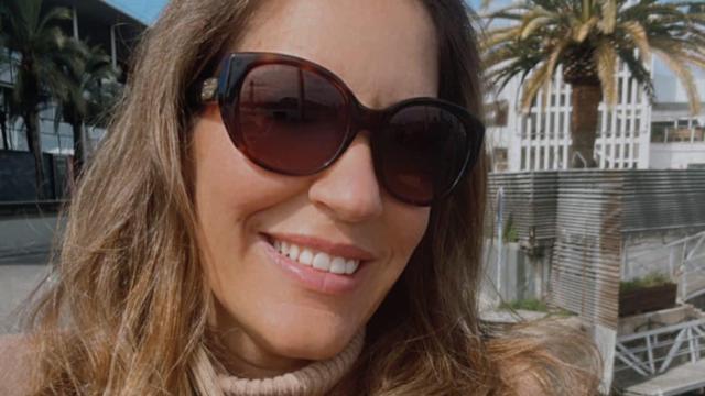 La cantante María Toledo en una de las fotografías que ha compartido en las redes sociales durante su viaje a Barcelona.