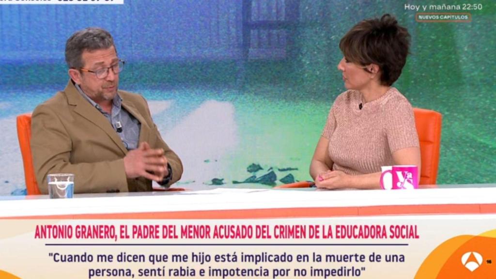 Antonio Granero y Sonsoles Ónega.