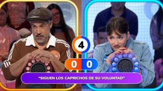 Andrea Duro y Unax Ugalde en ‘Pasapalabra’.