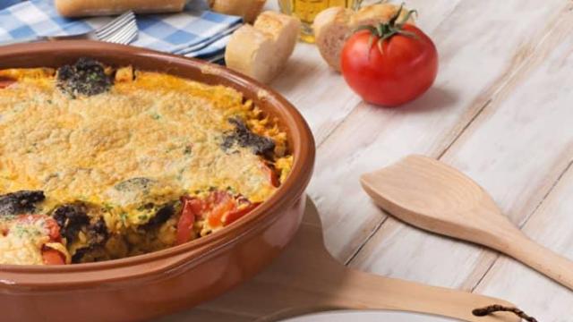 Un plato de Arroz con Costra.