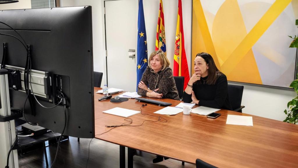 La consejera Carmen Susín y la DG de Inclusión Social y Voluntariado, María Charte, han participado en la Conferencia Sectorial