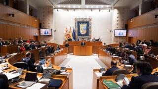 El pleno de las Cortes, en su última sesión.
