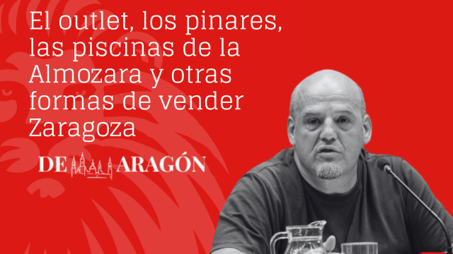 Suso Domínguez, concejal de Zaragoza en Común y presidente de la Junta de Distrito de Torrero.