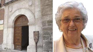 Soledad Arribas y el lugar en el que se ubica el archivo