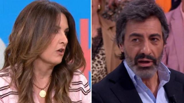 Laura Fa y Juan del Val, en un fotomontaje de BLUPER.