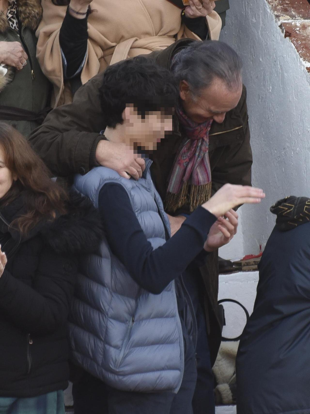 Bertín Osborne ha protagonizado cariñosas imágenes con su hijo Carlos.