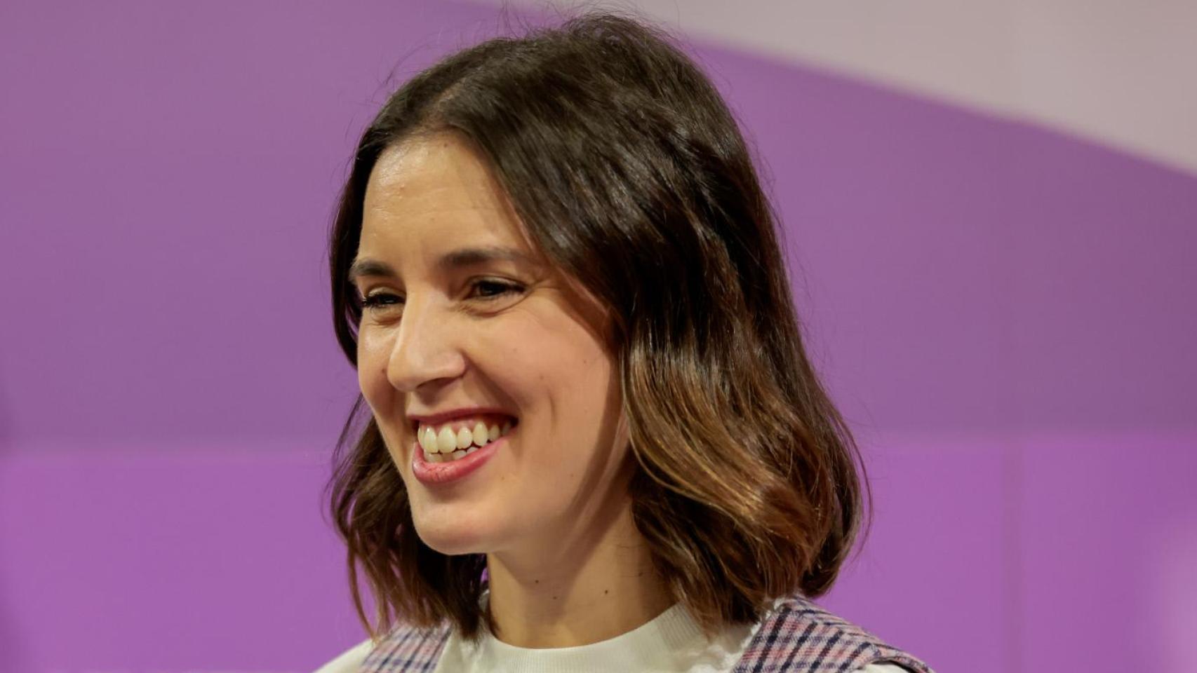 Irene Montero, en un evento en noviembre de 2023.