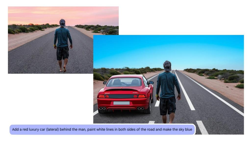 Editando imágenes con la voz