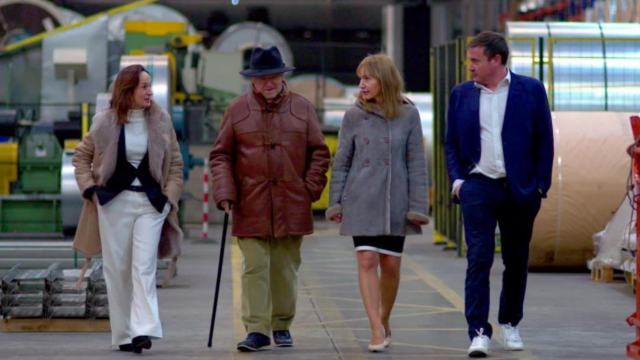 La familia Garrido, propietaria de Symaga.