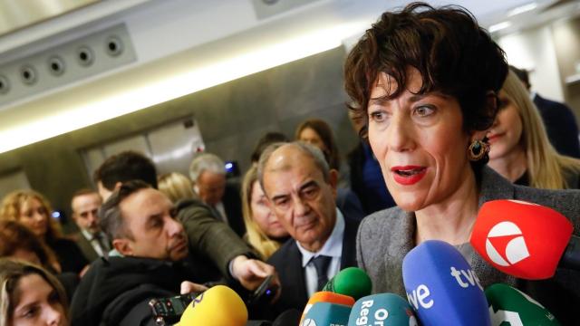 La ministra de Inclusión, Seguridad Social y Migraciones, Elma Saiz.