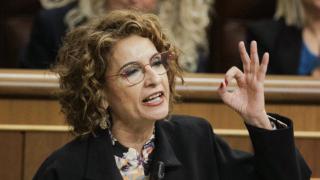 María Jesús Montero, vicepresidenta del Gobierno y ministra de Hacienda.