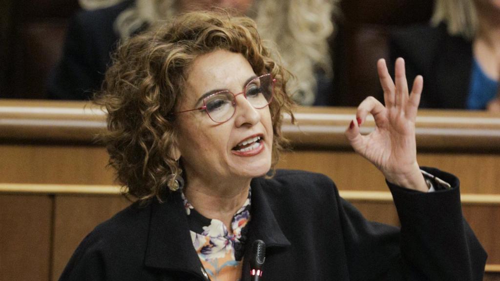 María Jesús Montero, vicepresidenta del Gobierno y ministra de Hacienda.