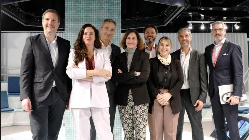 Un momento de la presentación del programa de formación profesional dual de Opplus y EIG.