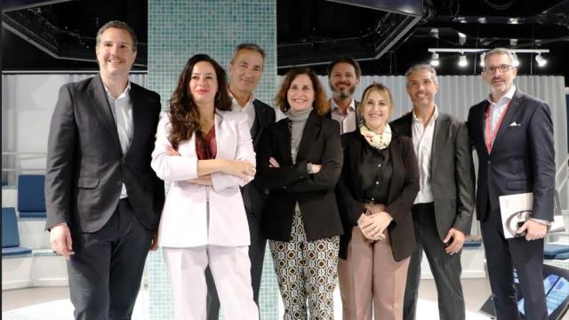 Un momento de la presentación del programa de formación profesional dual de Opplus y EIG.