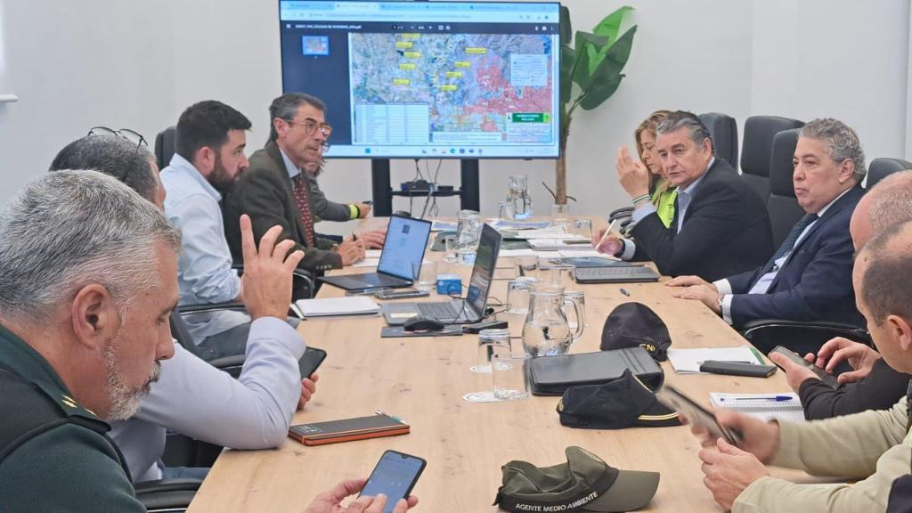 Reunión de los responsables de la Junta de Andalucía.