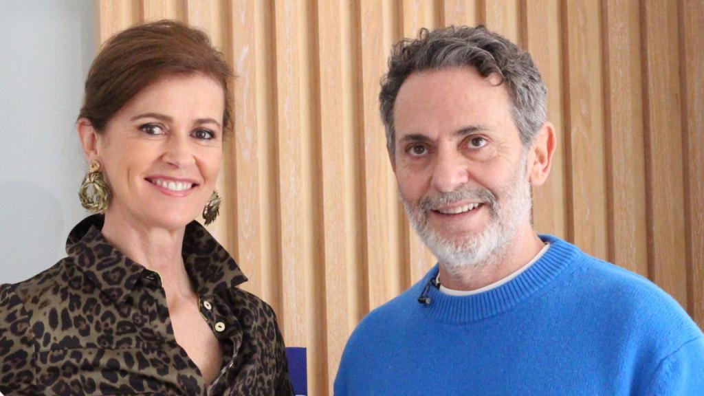 Gervasio Pérez junto a Nuria March.