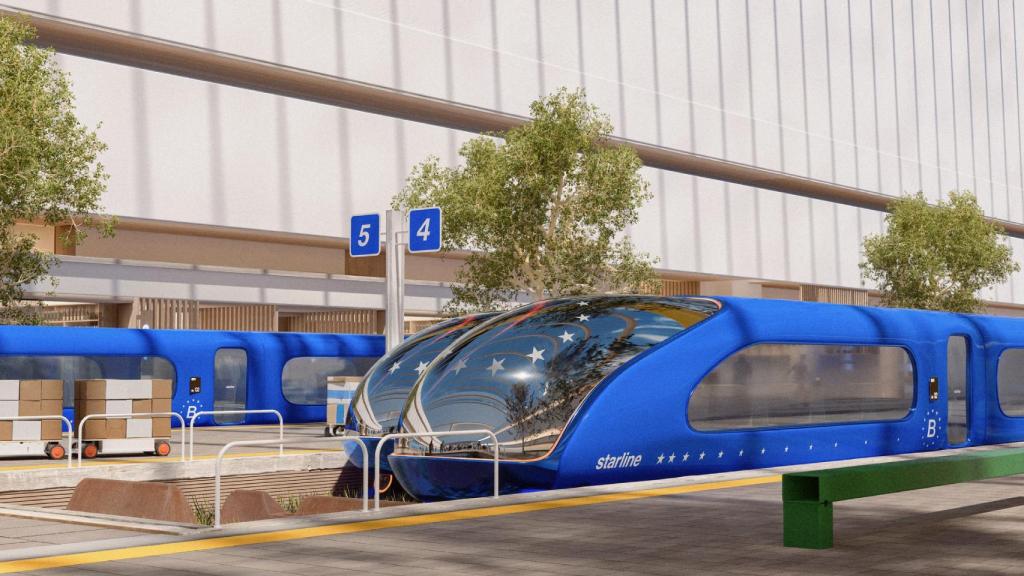 Los trenes Starline también servirían para transportar mercancías