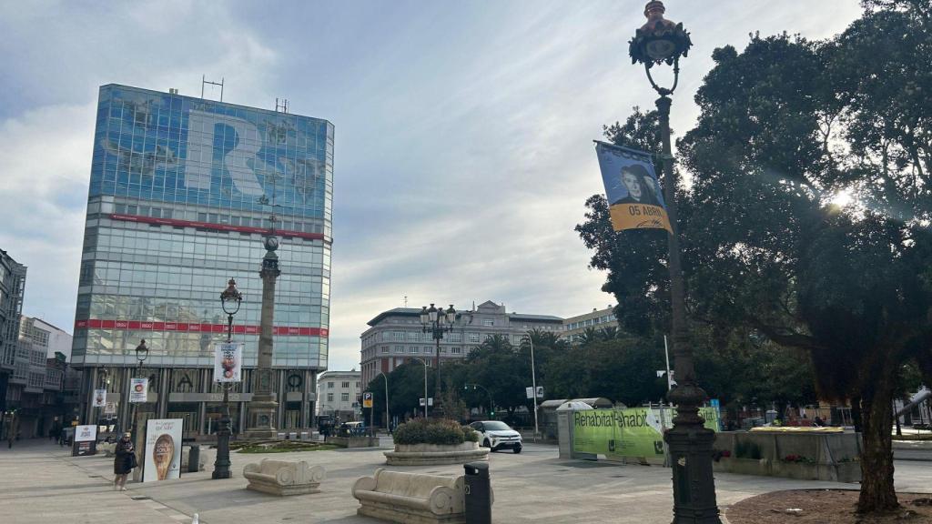 A Coruña este lunes 17 de marzo.