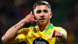 Yeremay celebra su gol frente al Castellón.