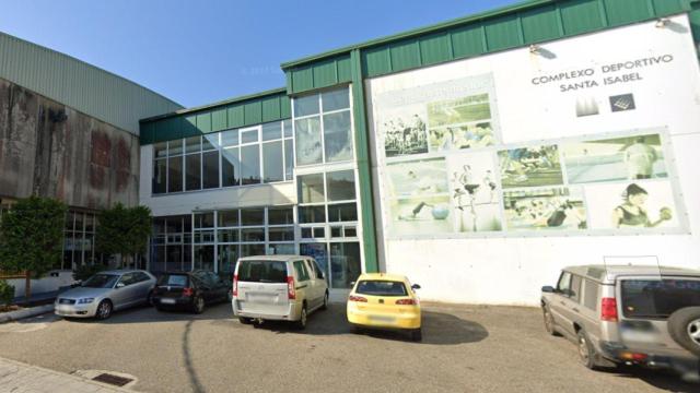 Complejo deportivo de Santa Isabel, en Santiago.