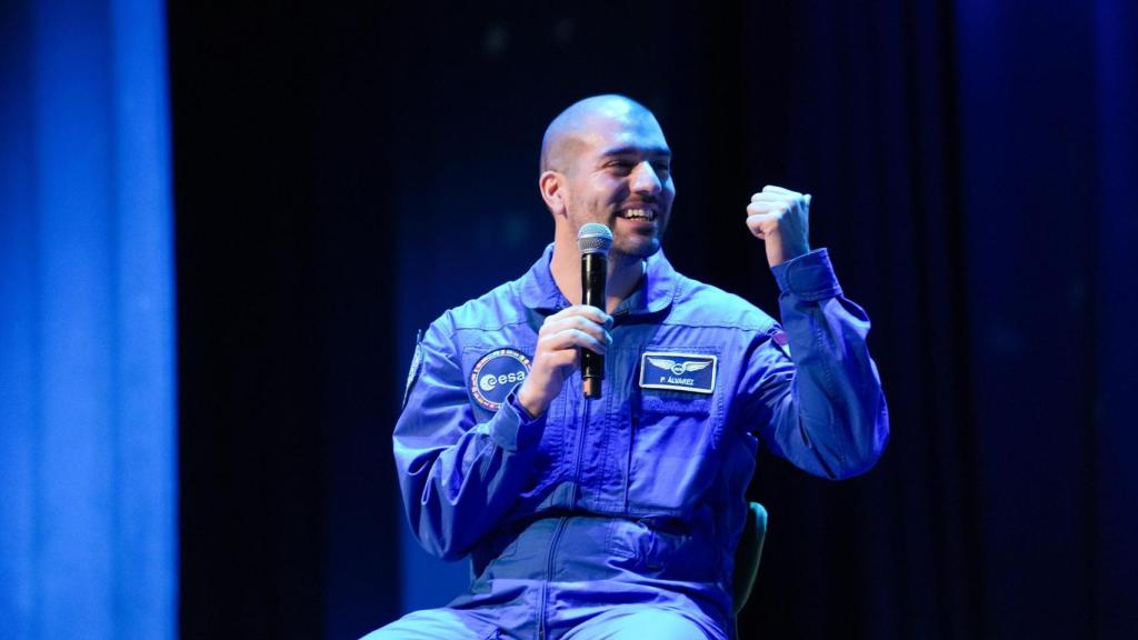 El astronauta español Pablo Álvarez.