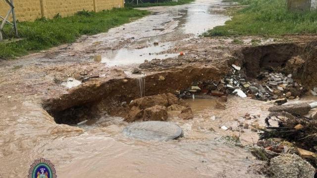 El río Guadaíra, a su paso por Arahal.