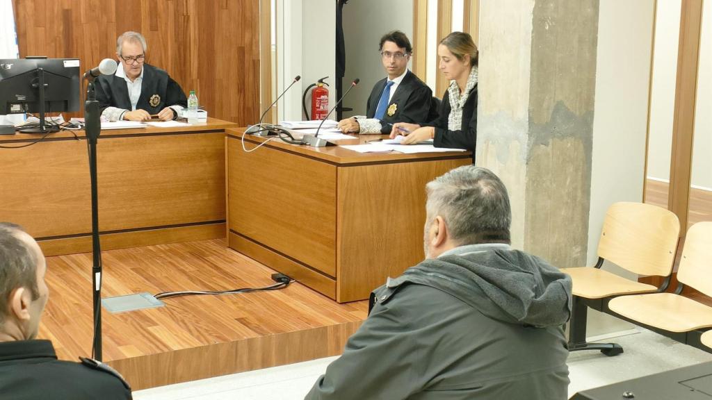 Imagen del juicio al ex Grapo en Vigo.