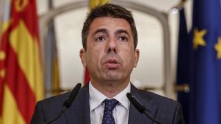 Carlos Mazón, en Les Corts este lunes. Rober Solsona / Europa Press