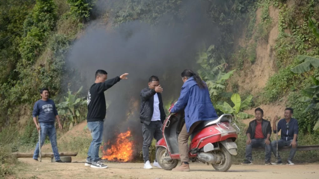 Escena clave de la película 'Joseph´s Son'