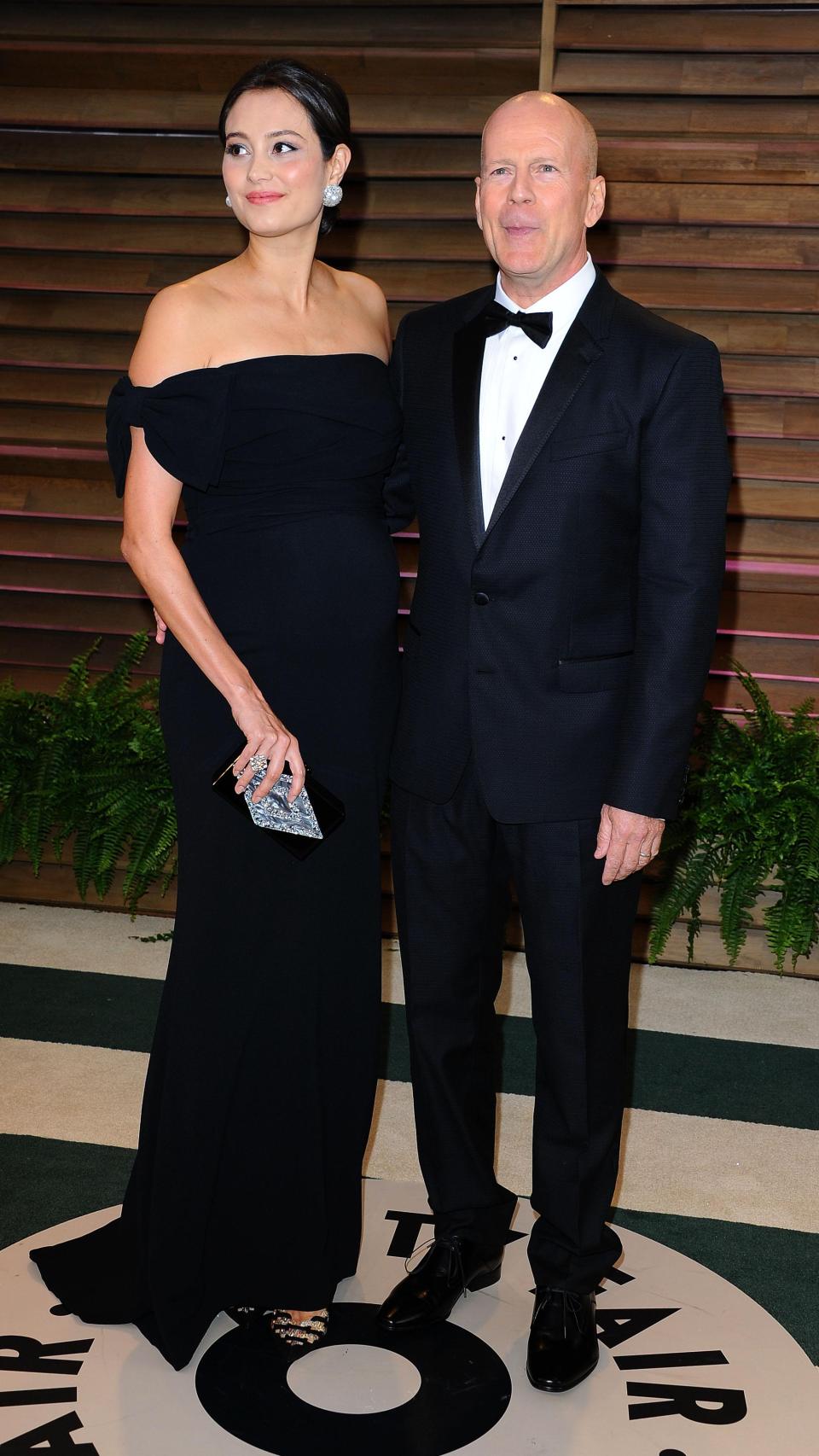 Bruce Willis junto a su esposa, Emma Heming.