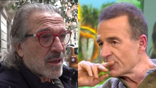 Alessandro Lequio y Pepe Navarro, en un fotomontaje